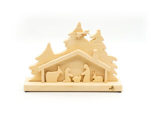 Crèche en bois